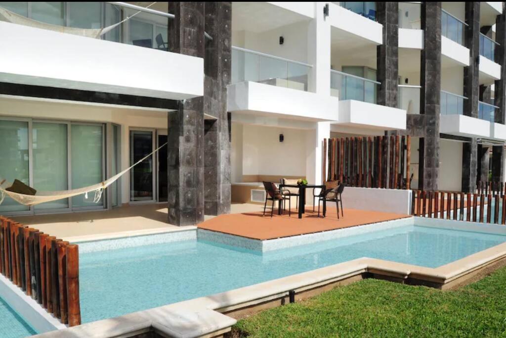 Mareazul Beachfront Apartment 2Br Private Pool Casa Ancora Playa del Carmen Esterno foto
